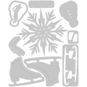 Sizzix Thinlits šablone za rezanje - Zimske želje-2