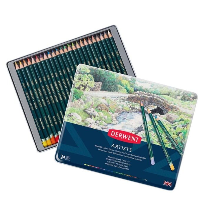 Derwent Artists umjetničke olovke set 24
