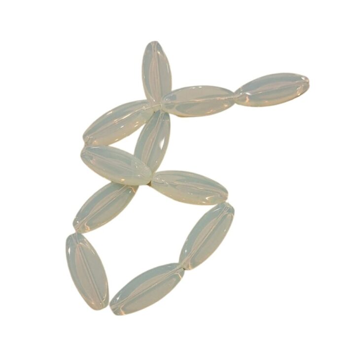 Perlice poludragi kamen Opalit 30x12x6.5 mm