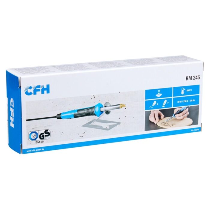 Set za pirografiju sa 7 pečata i 7 vrhova za crtanje