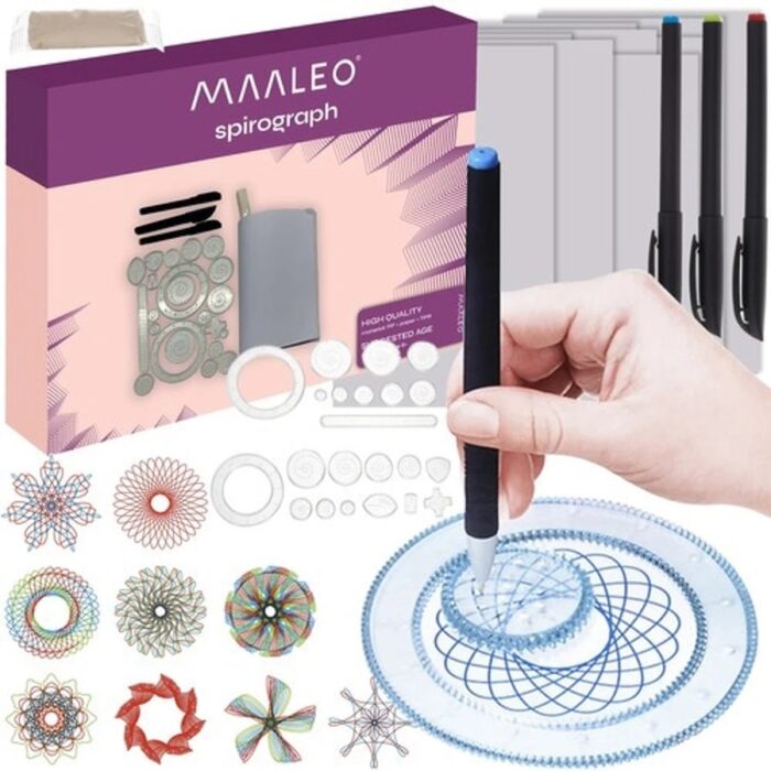 Spirograf set za kreativno crtanje