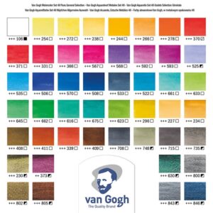 Van Gogh akvarel boje u kocki-set 48 boje
