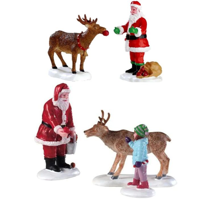 Djeda mraz figurica za božićno selo