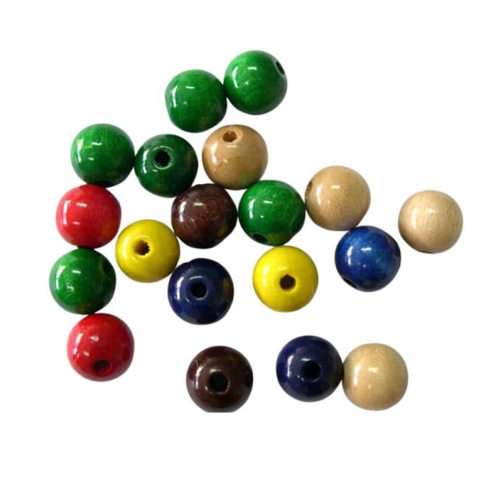 Drvene perlice za izradu nakita