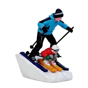 Lemax skijaši - figurice za božićno selo - skijaši