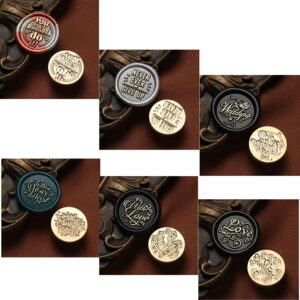 Pečat za vosak - glava, motivacijski i ljubavni natpisi