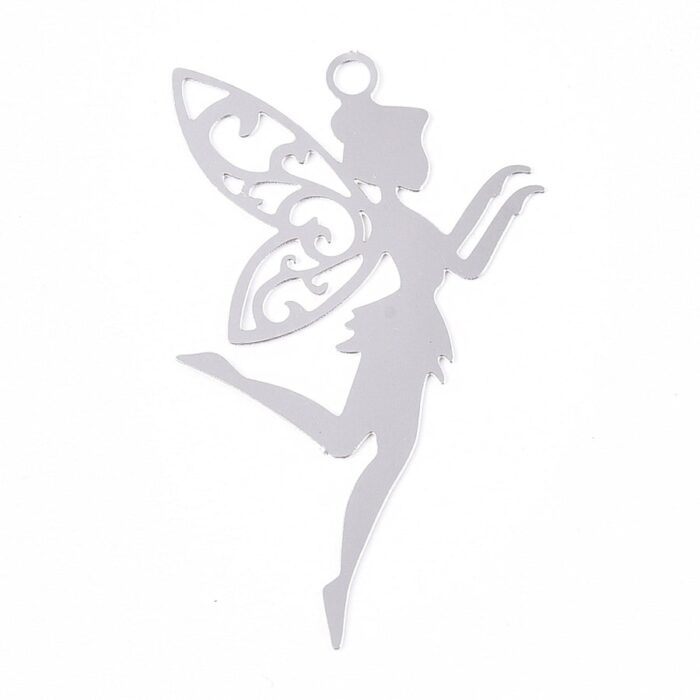 Privjesak nehrđajući čelik 201 vila 4 komada