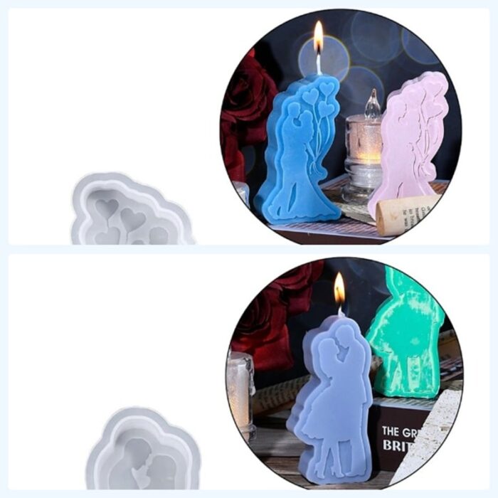 Silikonski kalup zaljubljeni par