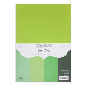 Papir u boji A4 220 gr 20 listova-zeleni