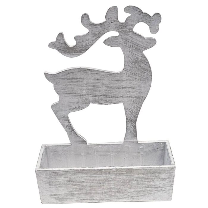 Dekorativna drvena posuda s motivom soba 25x32 cm