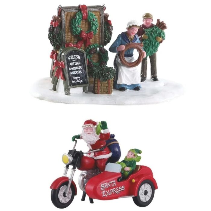 Lemax zimske figurice za selo