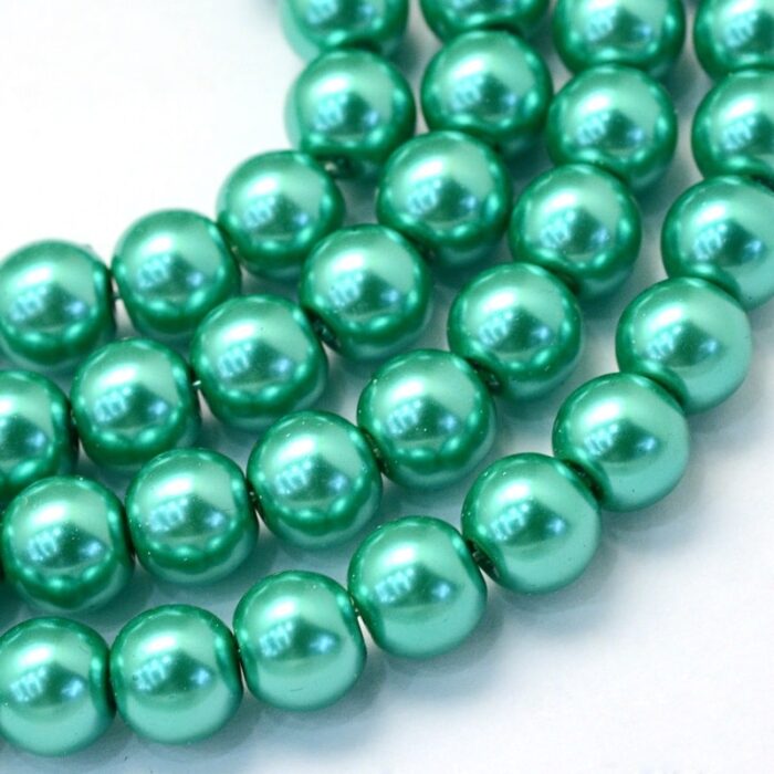 Perlice staklene imitacija bisera-Light Sea Green