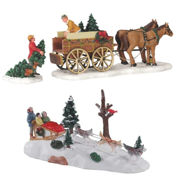 Scena zimskih aktivnosti, Lemax