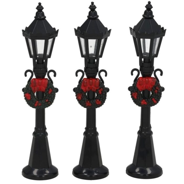 Dekorativna božićna ulična rasvjeta set 3 komada, 12 cm