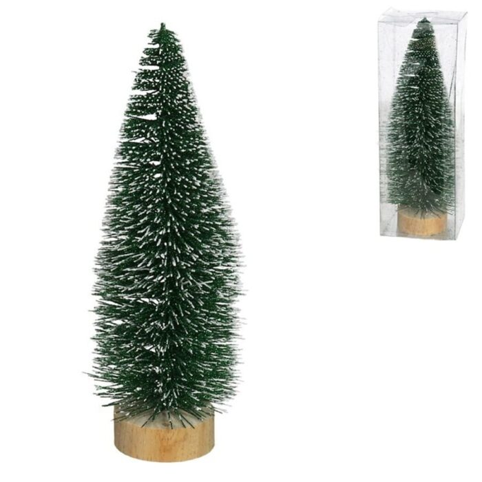 Dekorativno božićno drvce s postoljem-7x20 cm