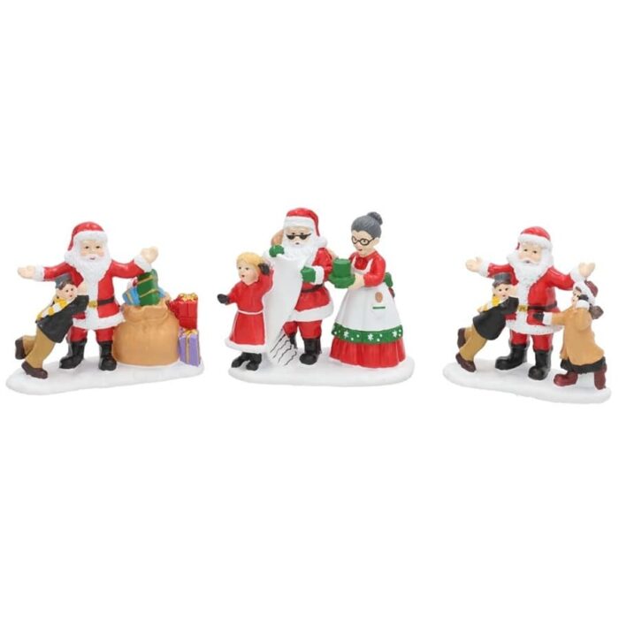 Djedica u akciji, božićne figurice 6.5 cm