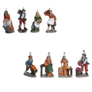 Figurica seljana za božićno selo 13 cm