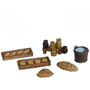 Figurice hrane-dodaci za stol 4 cm set 6 komada