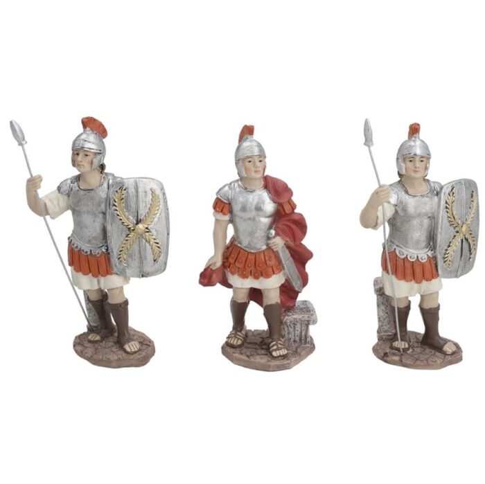 Figurice rimski vojnici set 3 komada 11.5 cm