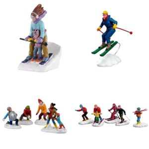 Figurice zimskih aktivnosti Lemax