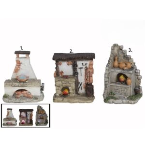 Kamin s LED rasvjetom 11–11.3-13.2 cm