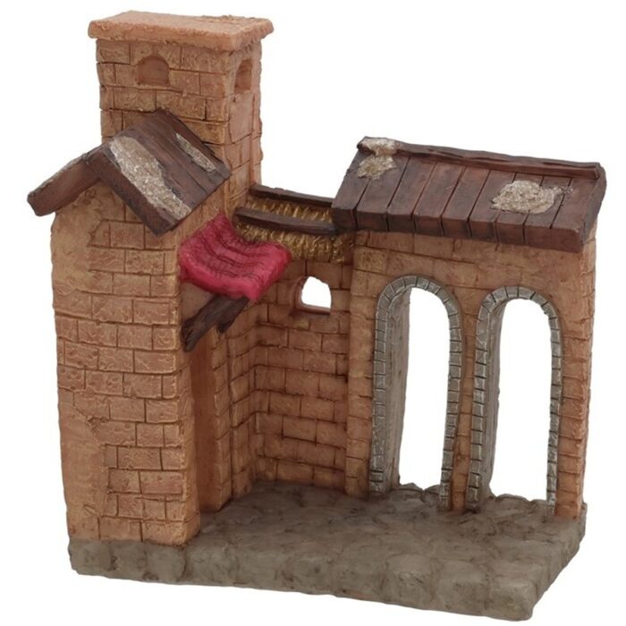 Kućica za božićno selo 16.3 x 9 x 16.7 cm