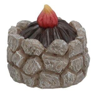 Logorska vatra s LED svjetlom 8 x 8 x 7 cm