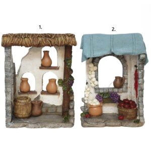 Scena štanda za božićno selo 11x6x15 cm