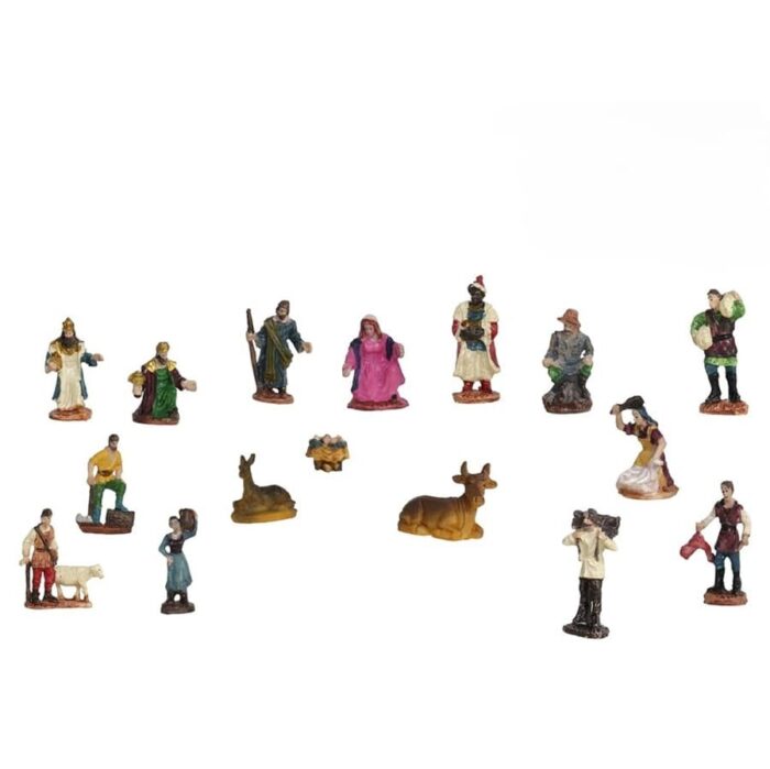 Set figurica za jaslice 16 komada 5 cm