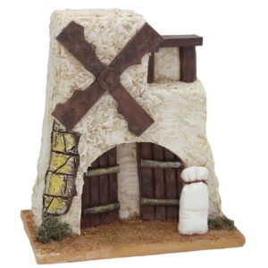 Vjetrenjača za božićno selo 17 cm