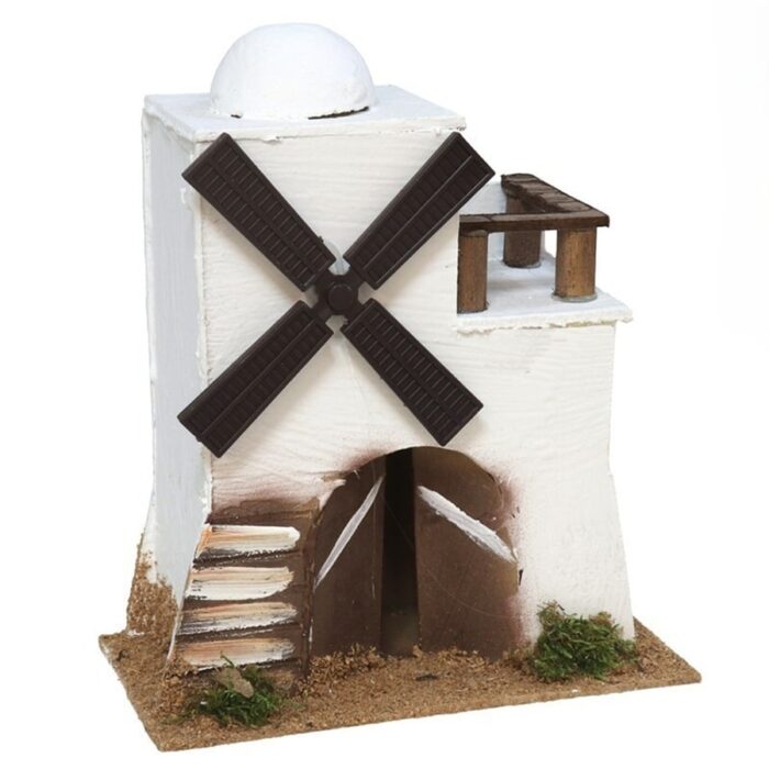 Vjetrenjača za božićno selo 18 x 9 x 20 cm