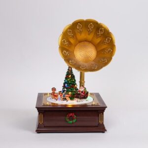 Božićna scena - Gramofon 24.5×22.5×35.5 cm