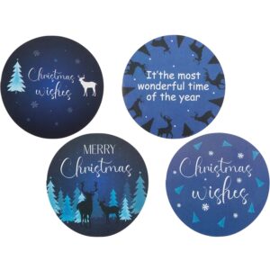 Božićne dekorativne naljepnice u roli 500 kom-2
