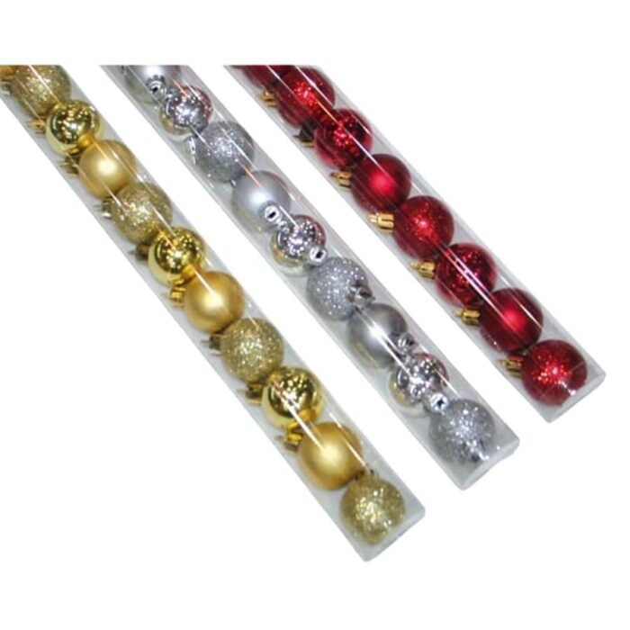 Kuglice za bor set 16 komada 3 cm