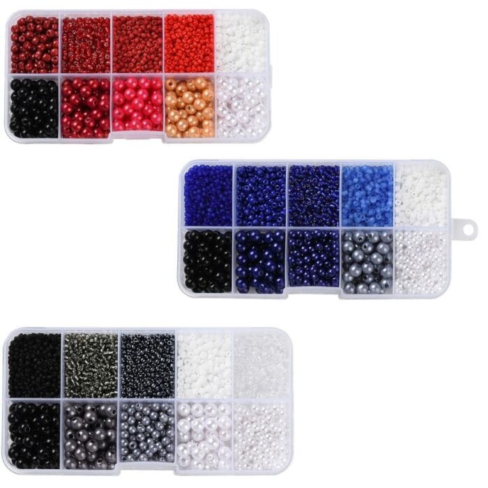 Mix perlica za izradu nakita - 10 pretinaca