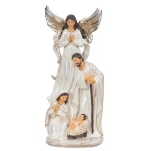 Sveta obitelj s anđelom 20.5x9 cm