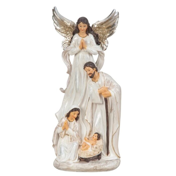 Sveta obitelj s anđelom 20.5x9 cm