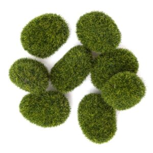 Dekorativni kamenčići s mahovinom 8 komada