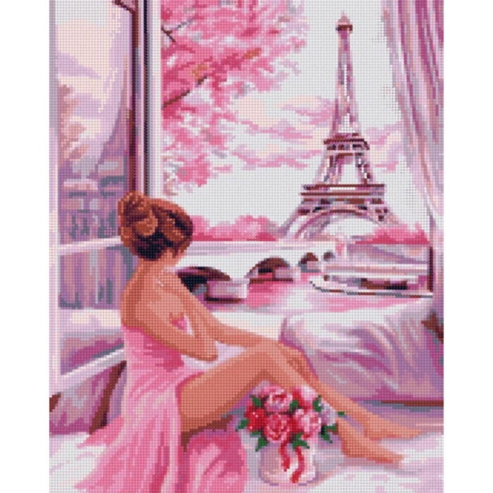 Diamond painting Pink Dawn 40x50 cm