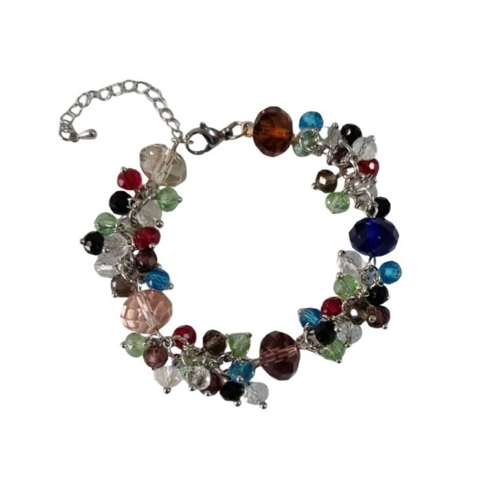 Narukvica od staklenih perlica cca 19 cm