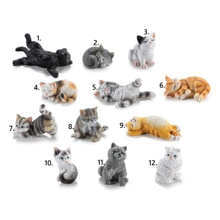 Figurica mace 3x2.5x4 cm
