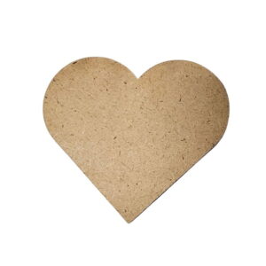 MDF podloga srce 6.5 cm