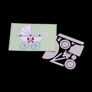 Matrica za rezanje - Dječja kolica 7 cm