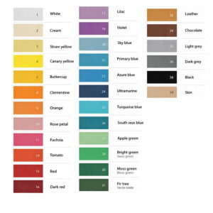 Papir u boji 185 g A4 Canson Iris Vivaldi-karta boja