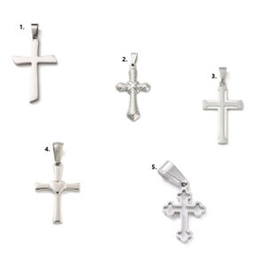 Privjesak križić od nehrđajućeg čelika 304