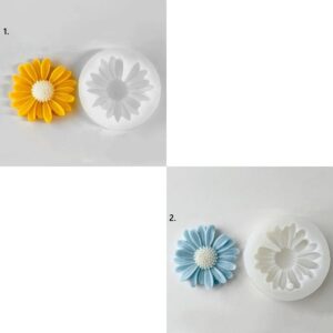 Silikonski kalup za svijeće - cvijet