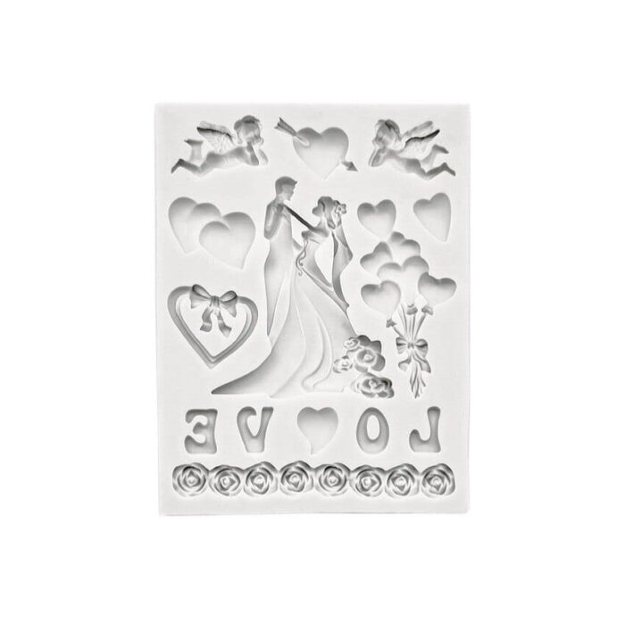 Silikonski kalup za vjenčanje - Love