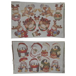 Početna 4 Zimski motivi na pjenastom papiru