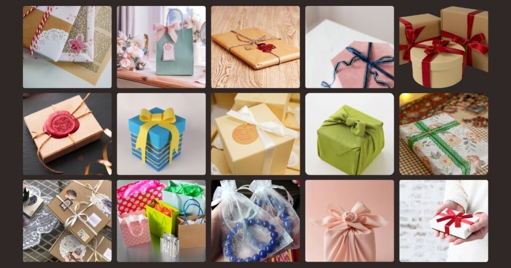 Pakiranje poklona na razičite načine
