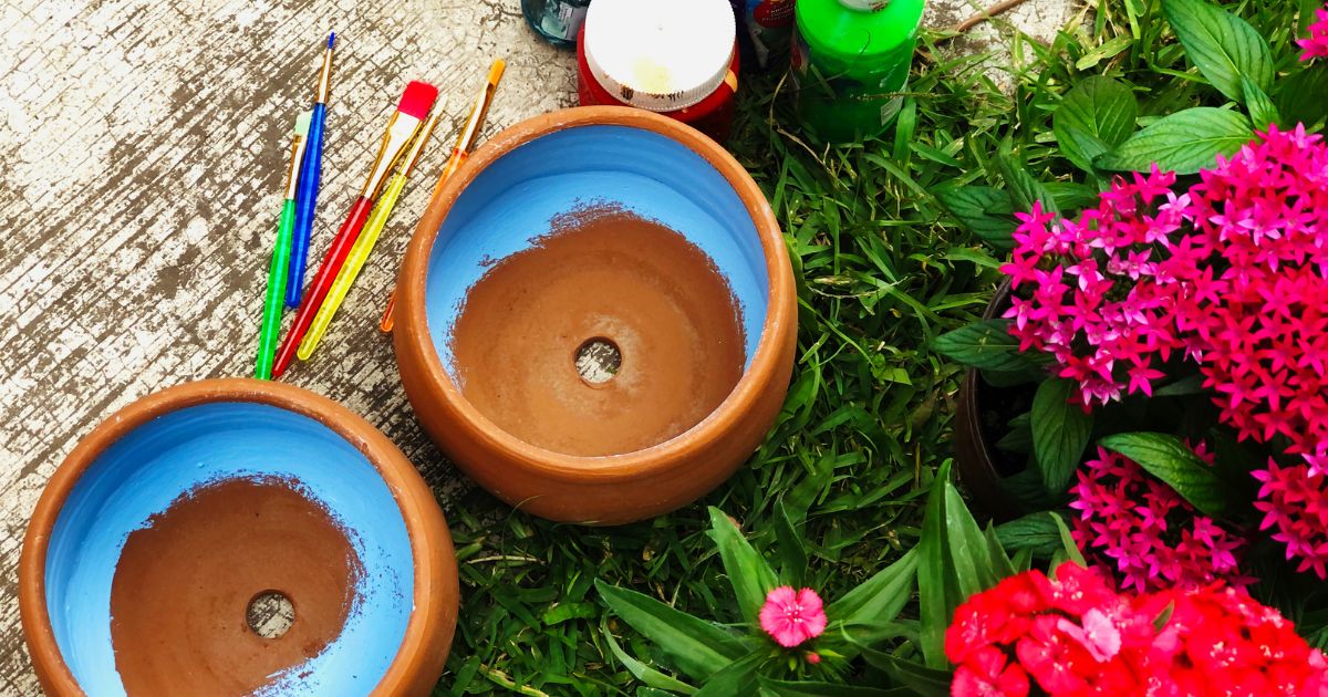 Proljetno bojanje u vrtu ili na balkonu – 4 ideje za kreativni hobi na otvorenom